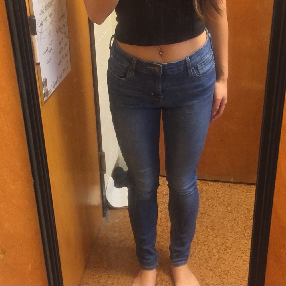  OLD NAVY Mid-Rise Rockstar Jeans 